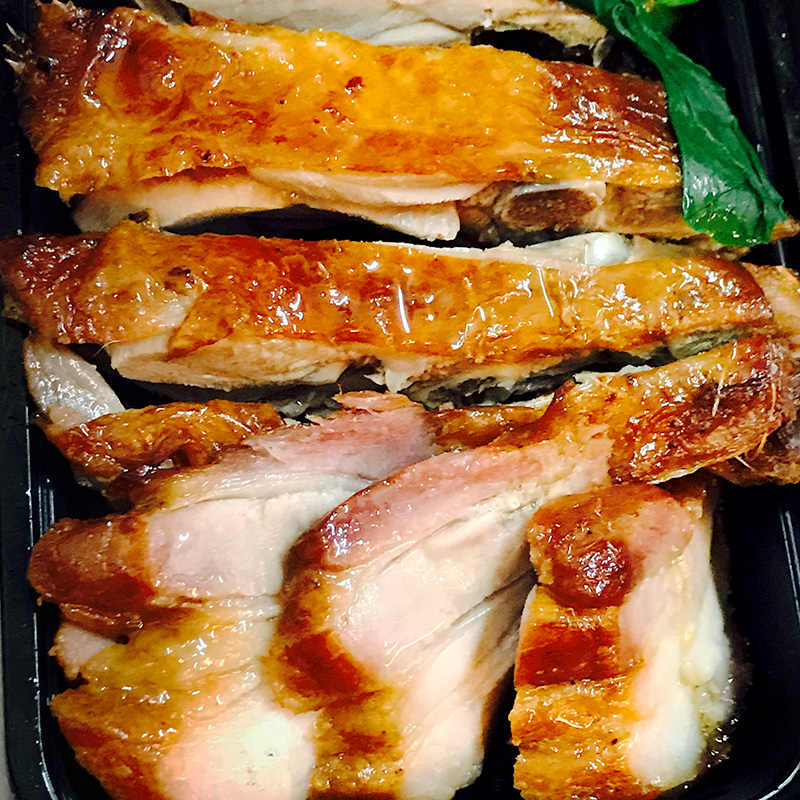 叉烧鸭腿