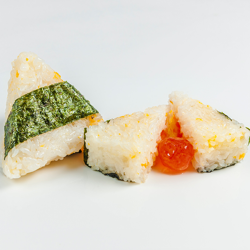 咸蛋黄饭团