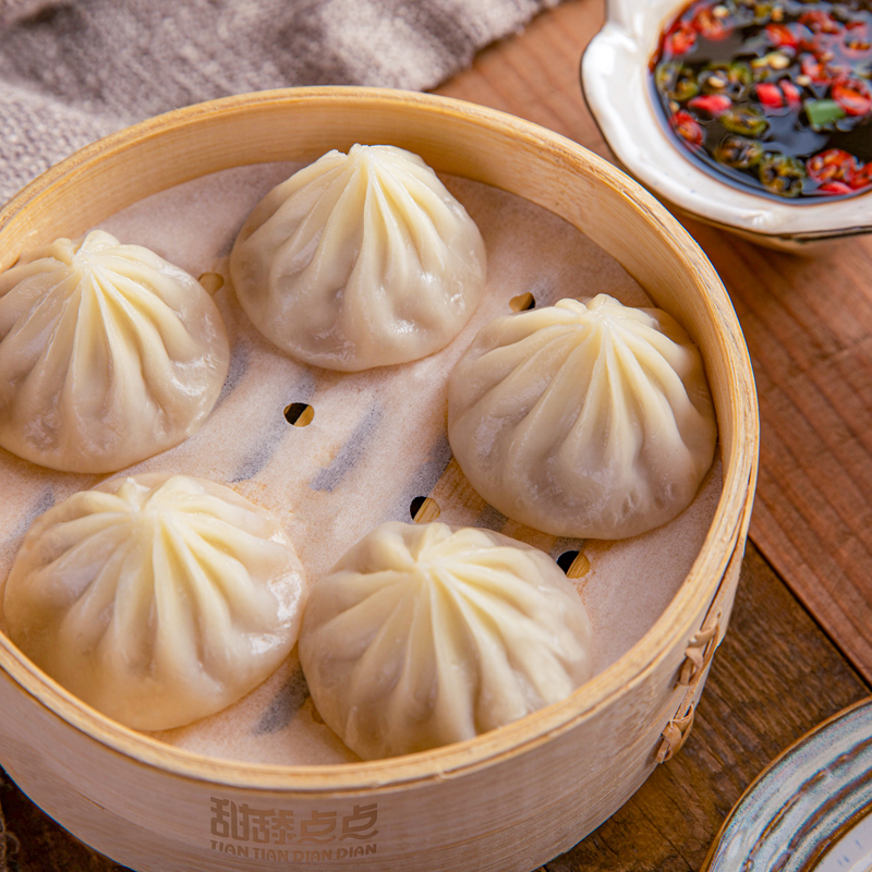 鸡汤小笼包