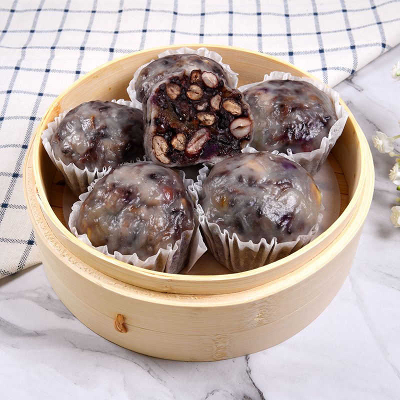八宝粘豆包