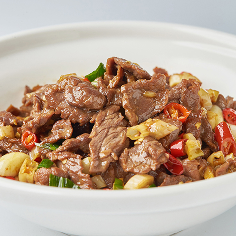 小炒黄牛肉
