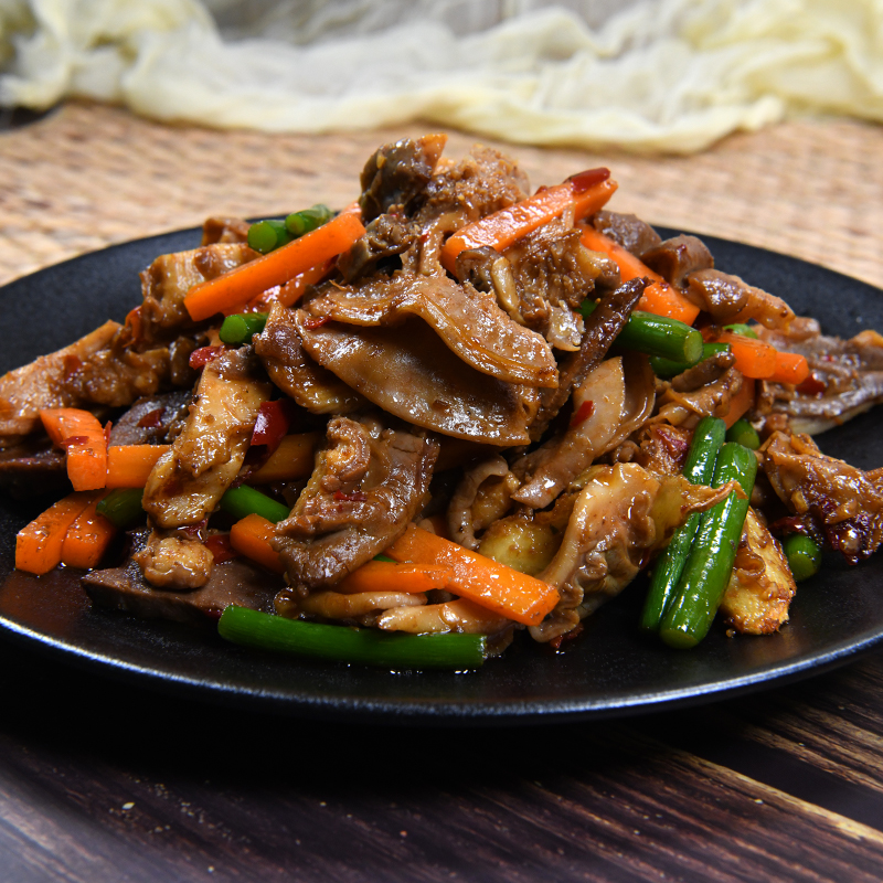 干锅牛杂