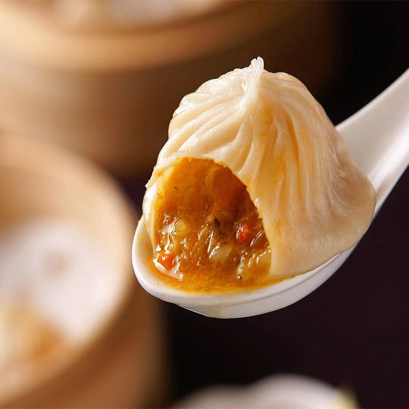 蟹粉小笼包