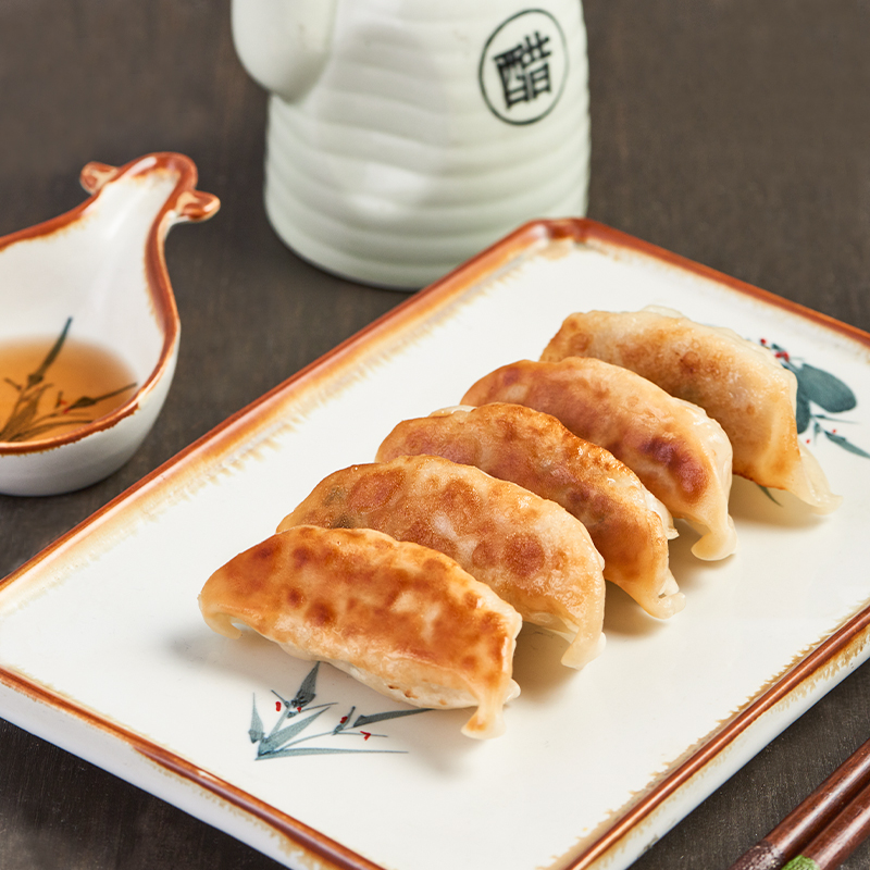 猪肉圆白菜煎饺
